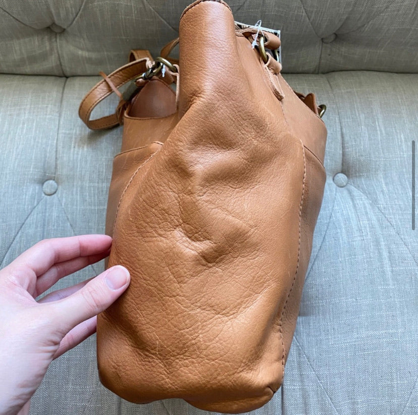 The Sak Sierra Leather Shopper Shoulder Bag