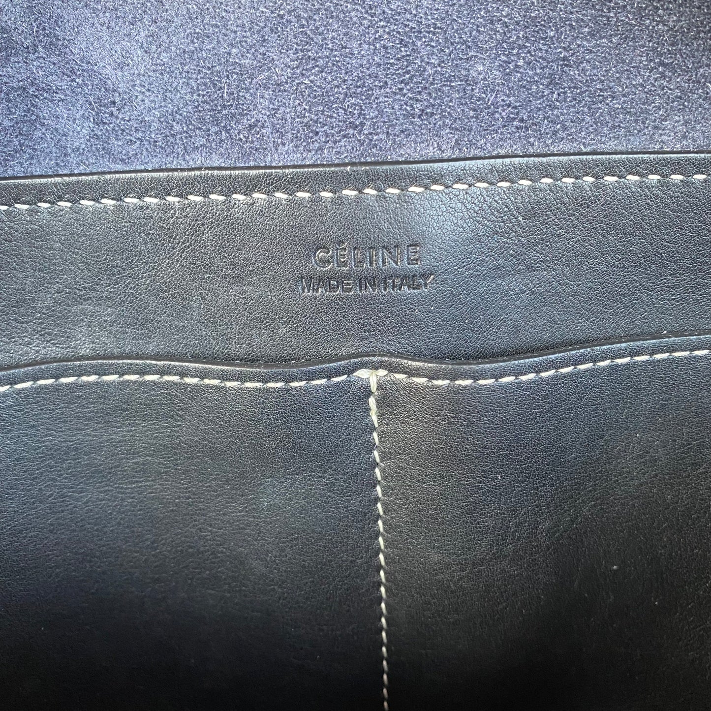 Celine Soft Cube Smooth Leather Shoulder Bag