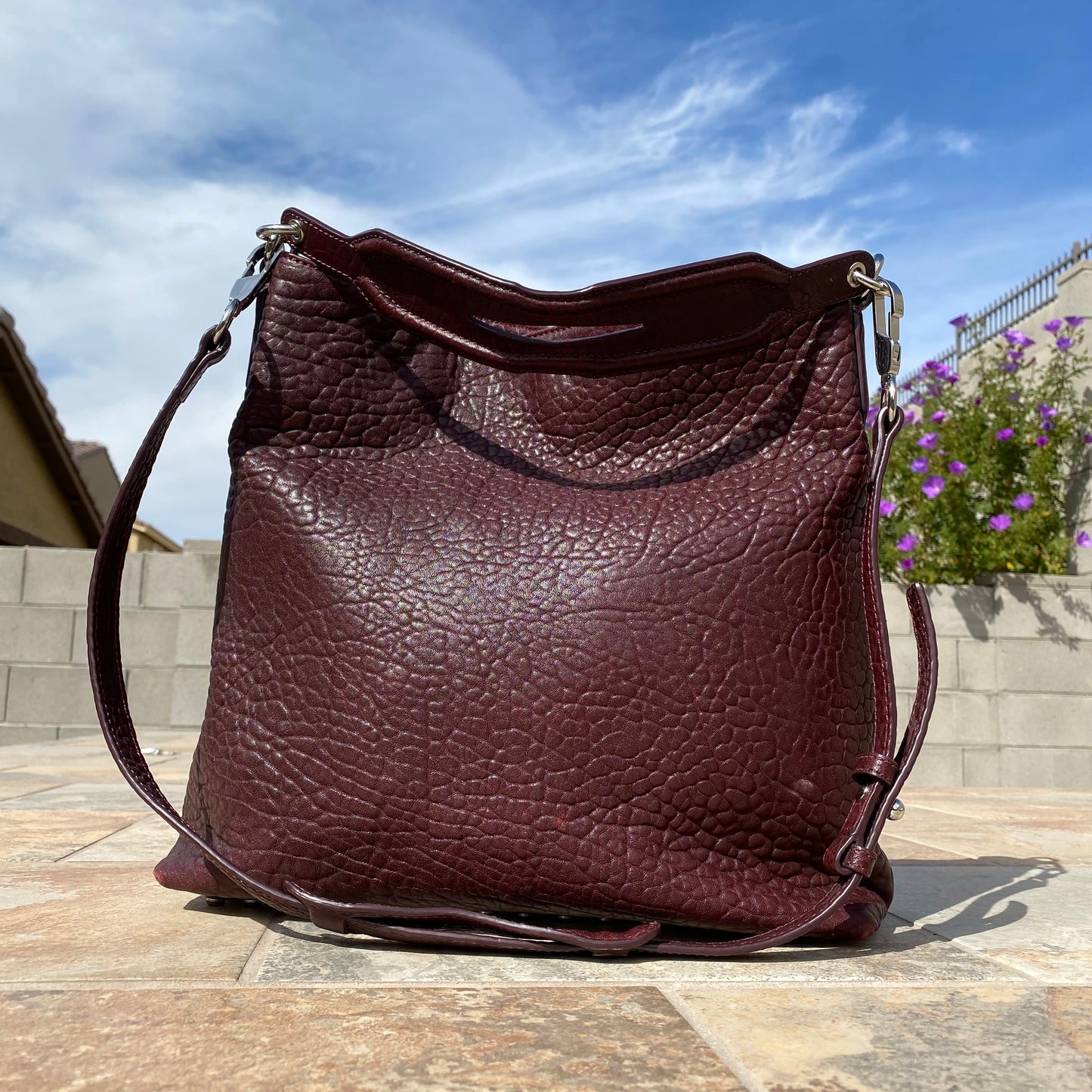 Alexander Wang Darcy Slouchy Lambskin Leather Hobo
