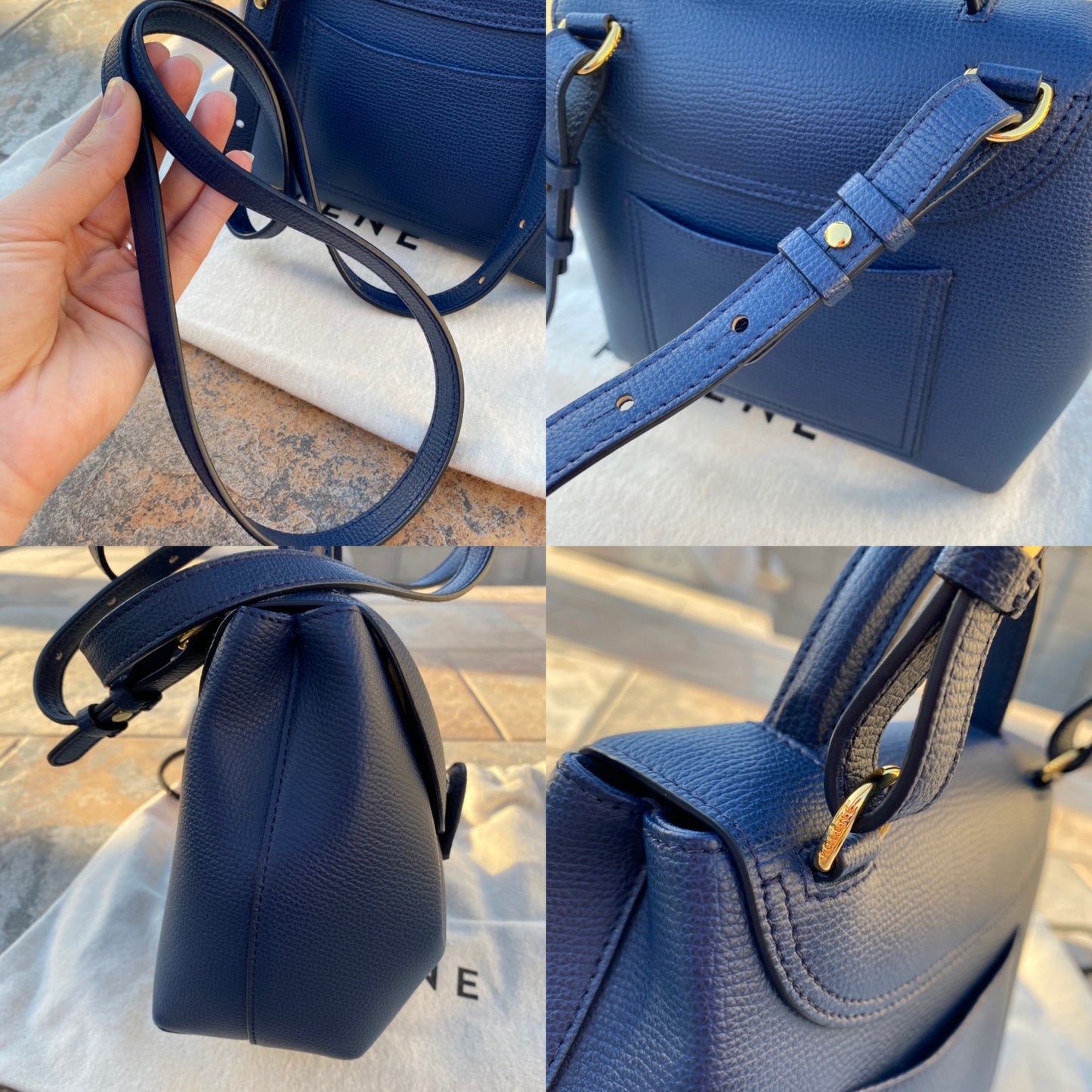 Polène Paris Numero Uno Nano Leather Crossbody