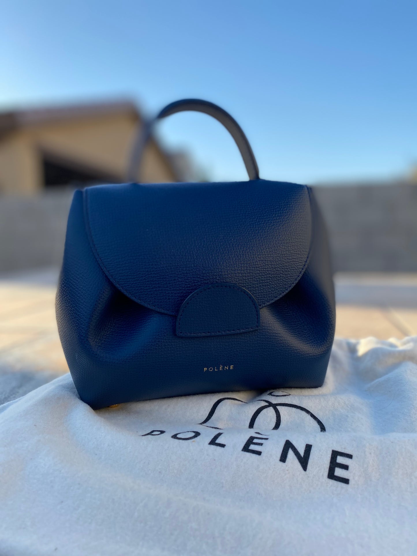 Polène Paris Numero Uno Nano Leather Crossbody