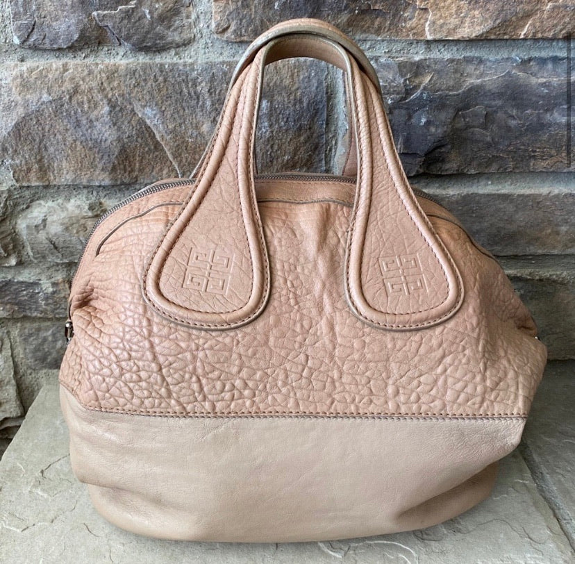 Givenchy Nightingale Two Tone Textured Bag