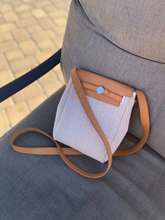 Hermès Toile Herbag TPM Crossbody