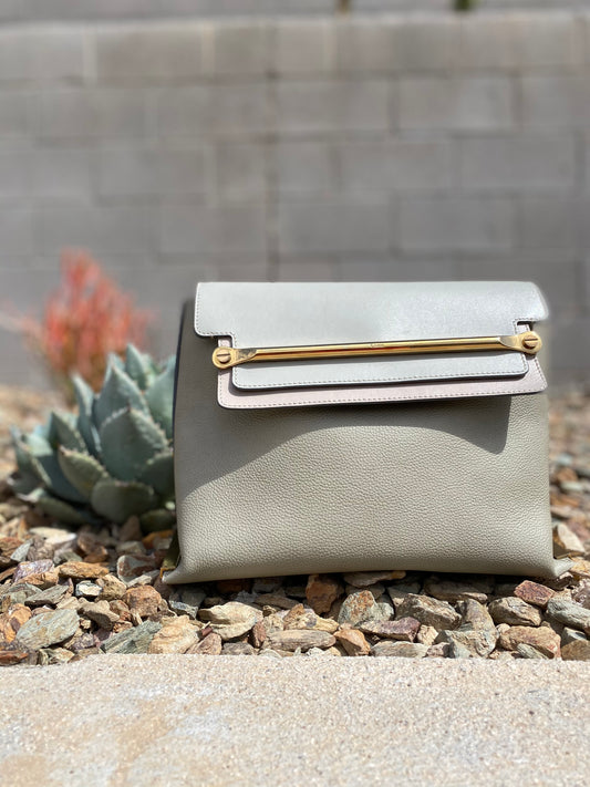 Chloé Large Clare Leather Shoulder Bag