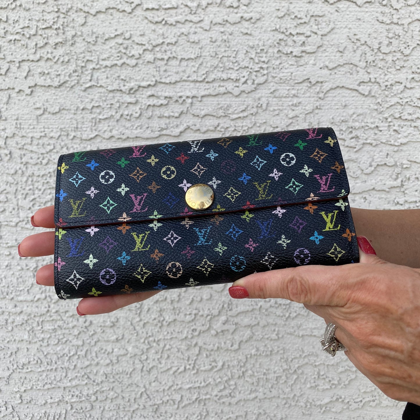 Louis Vuitton Multicolor Sarah Wallet