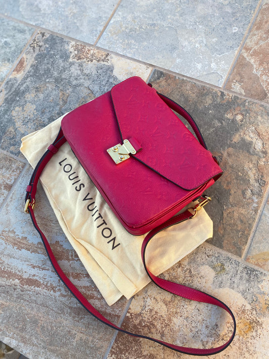 Louis Vuitton Monogram Empreinte Pochette Metis