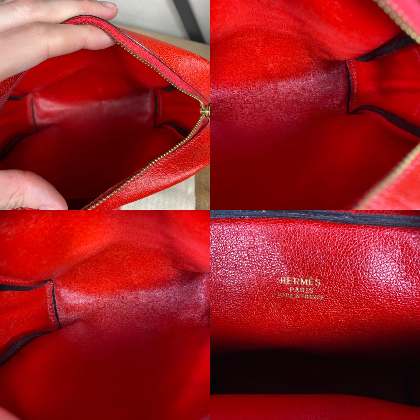 Hermès Vintage Leather Jockey Crossbody