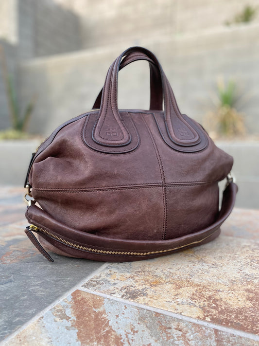 Givenchy Nightingale Leather Satchel