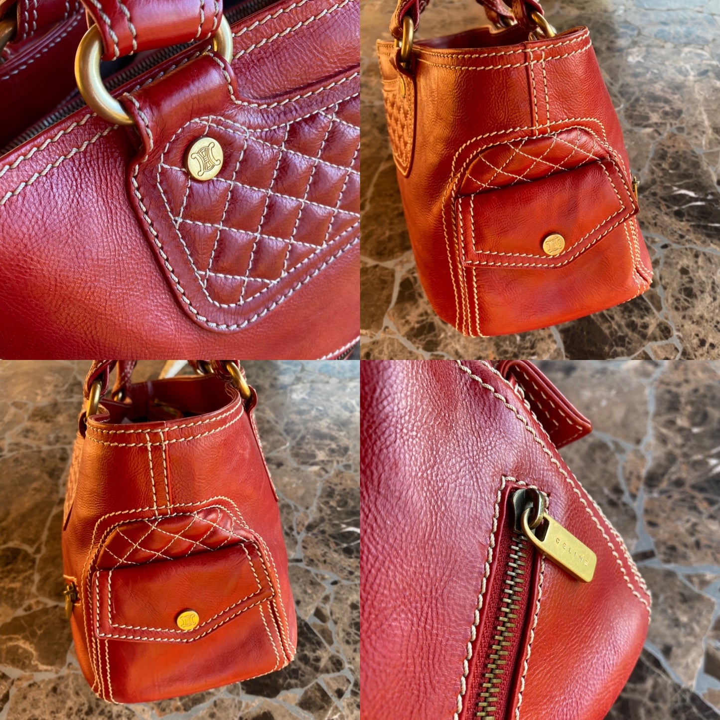 Celine Leather Boogie Bag