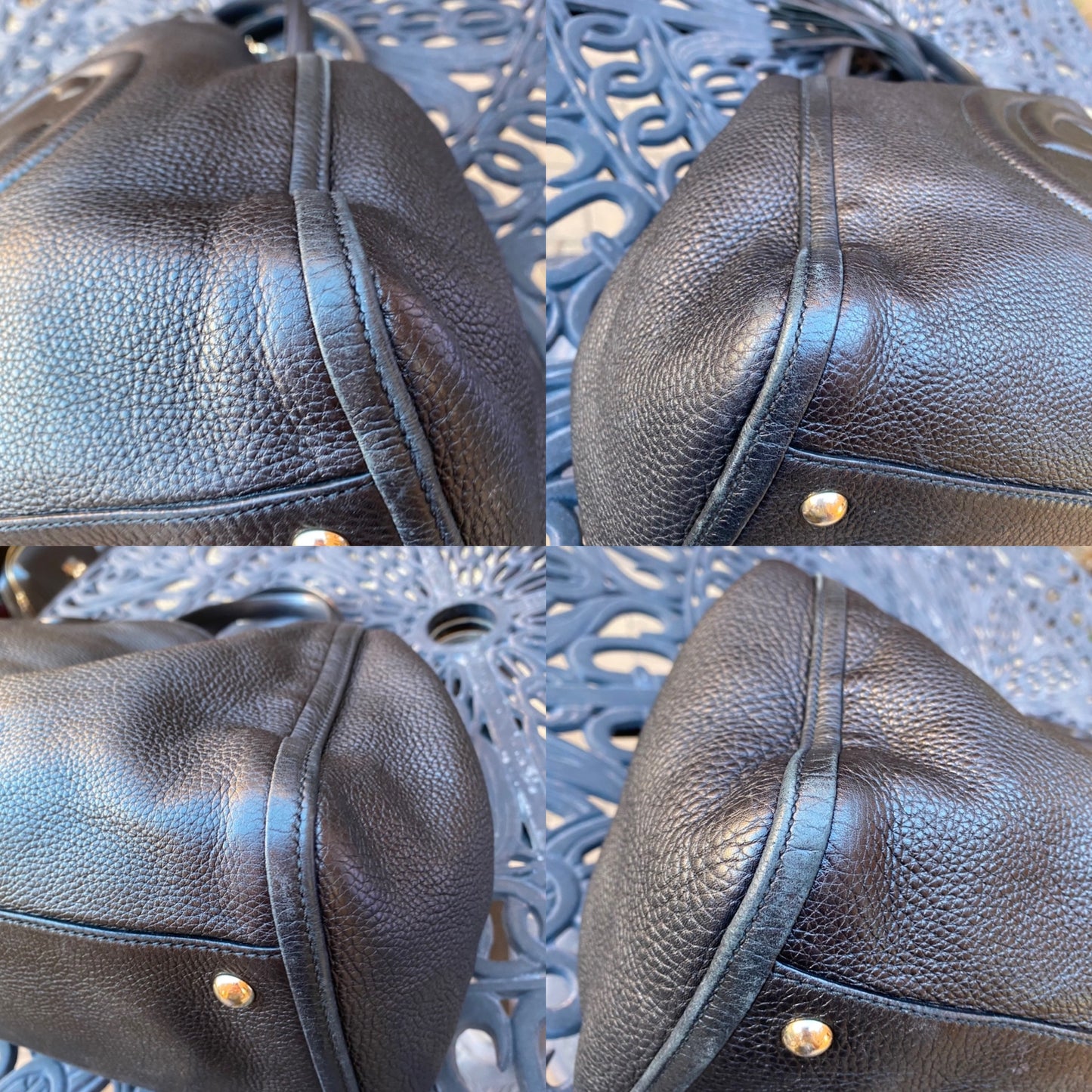 Gucci GG Soho Leather Shoulder Bag