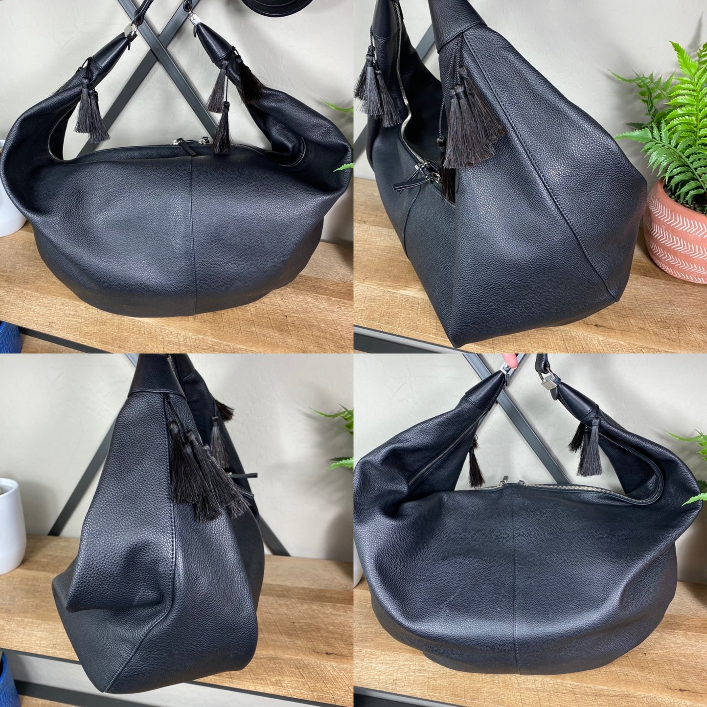 The Row Sling 15 Calfskin Leather Hobo Bag