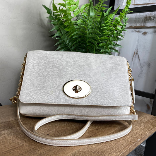 Coach Crosstown Polished Pebble Leather Crossbody
