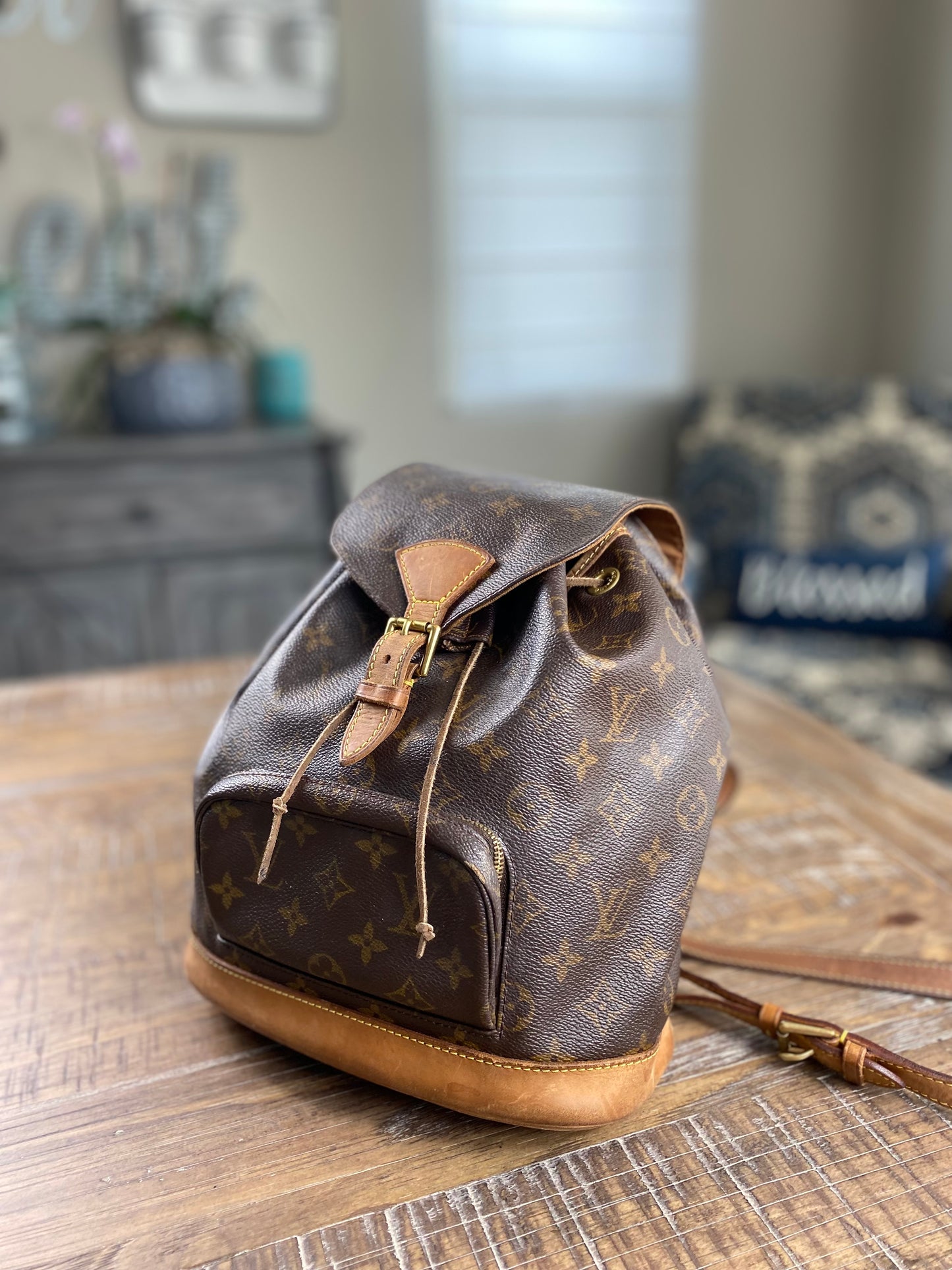 Louis Vuitton Vintage Montsouris PM Backpack