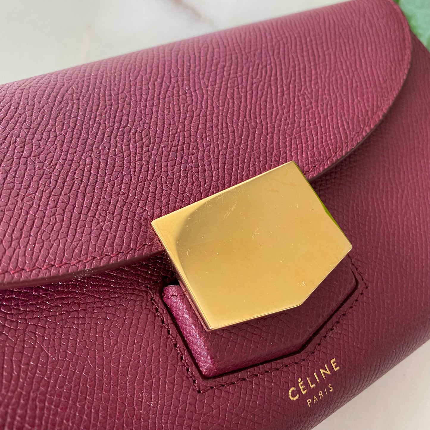 Celine Trotteur Large Flap Multifunctional Wallet