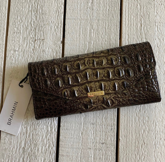 Brahmin Veronica Umbra Melbourne Leather Wallet