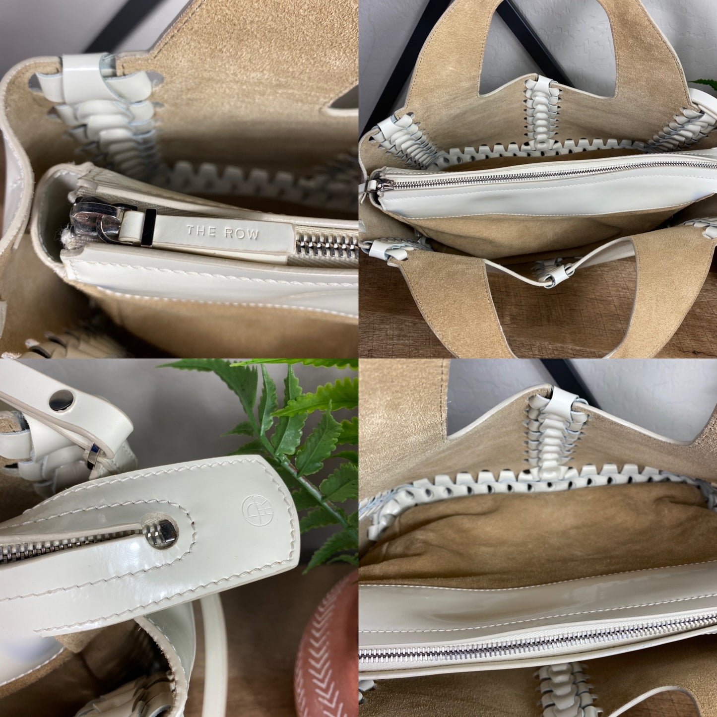 The Row Two For One 12 Braided Leather Tote