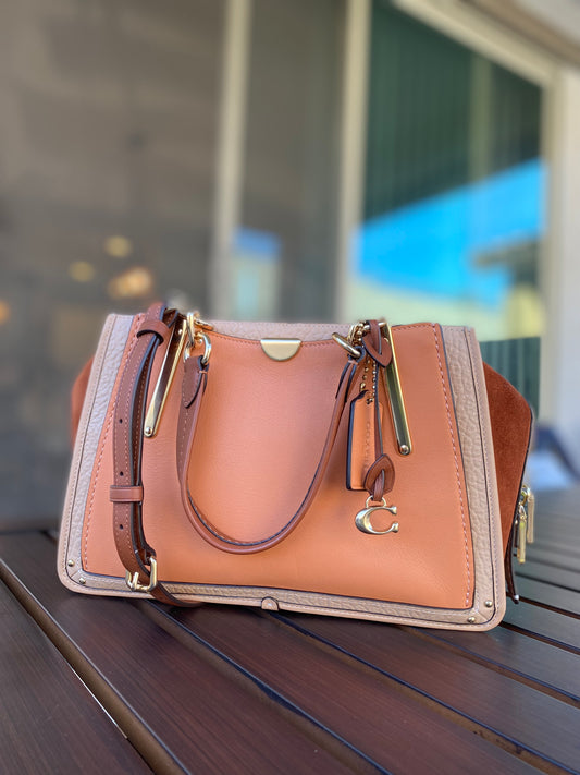 Coach Dreamer Leather Satchel