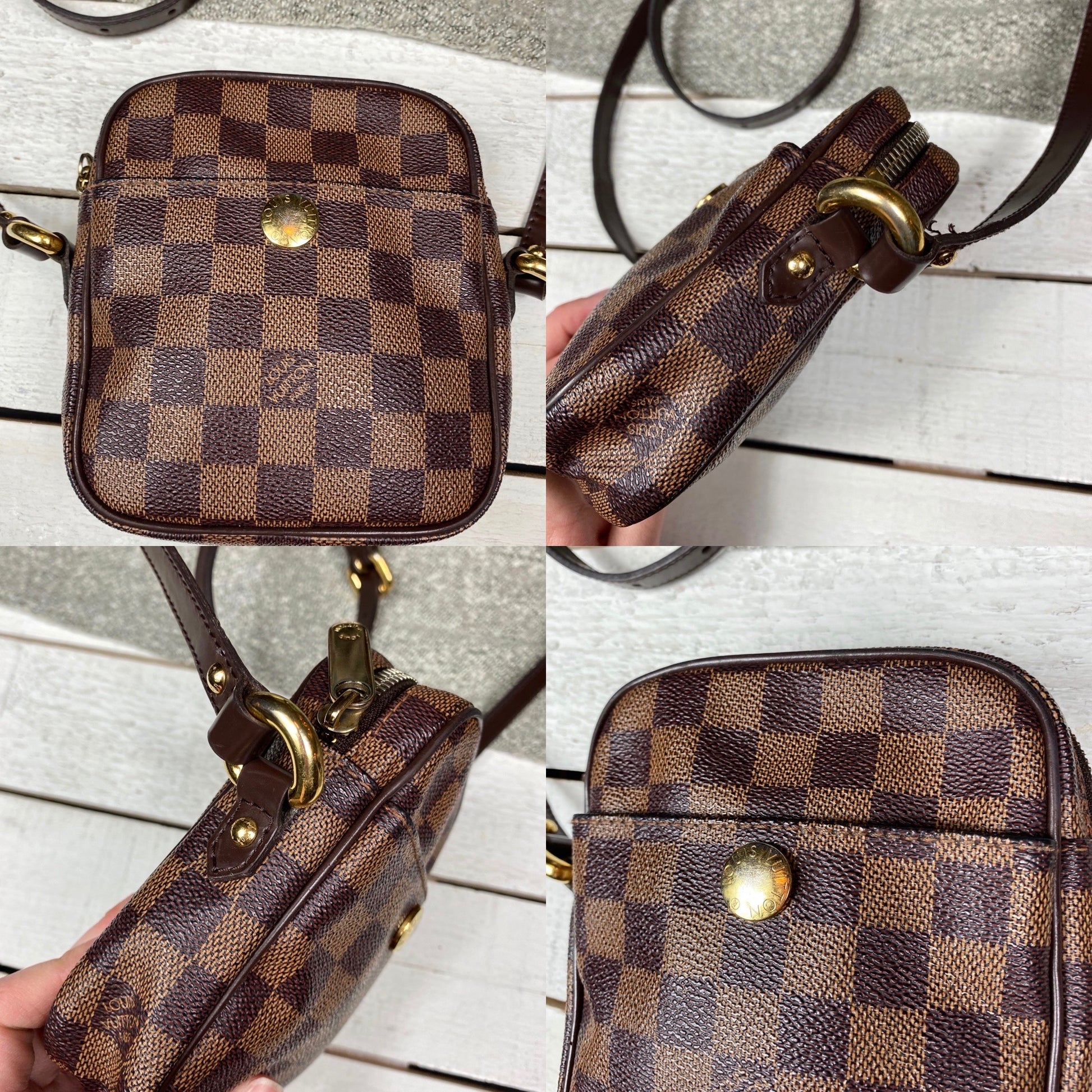 Louis Vuitton Damier Ebene Rift Crossbody – SFN