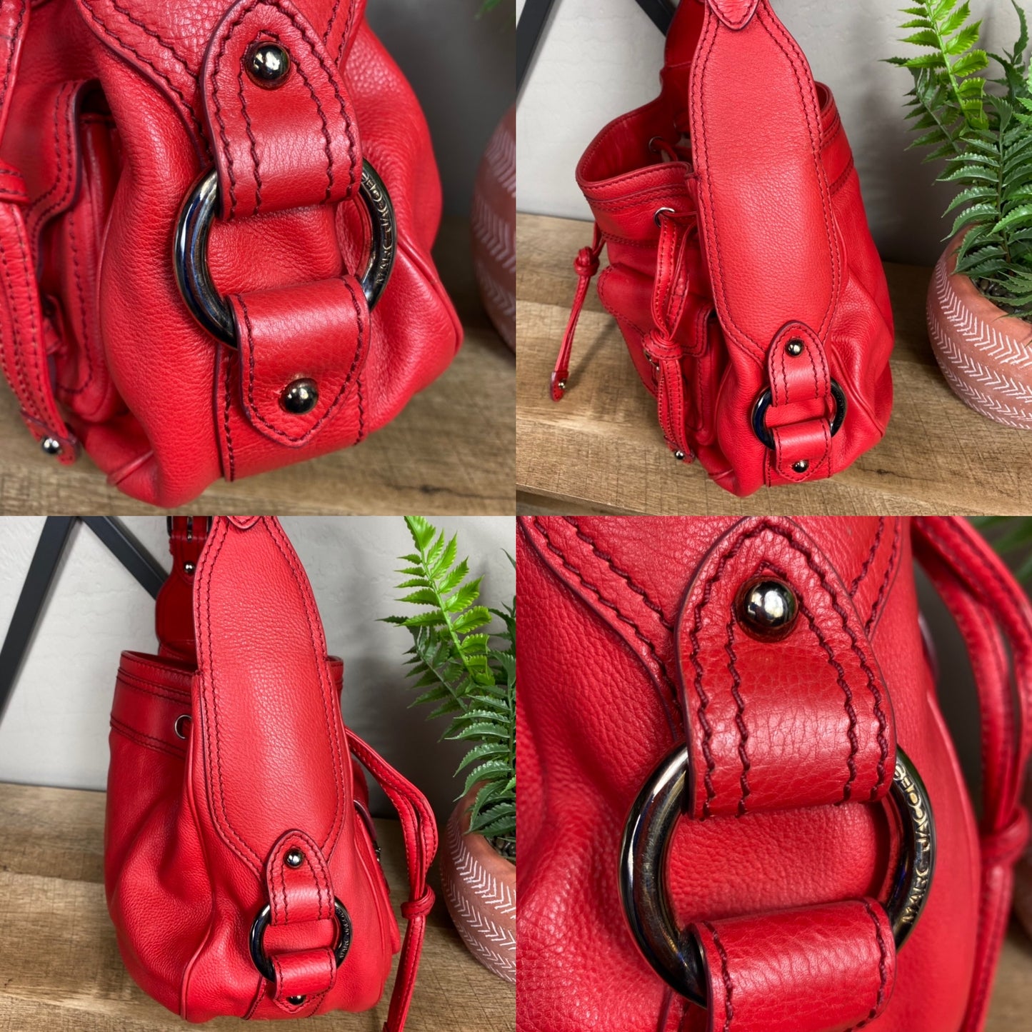 Marc Jacobs Vintage Leather Hobo Shoulder Bag