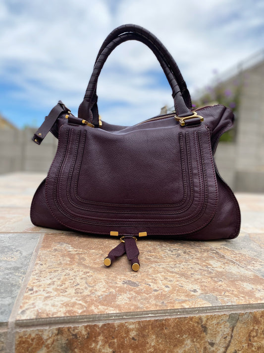 Chloé Large Marcie Leather Satchel