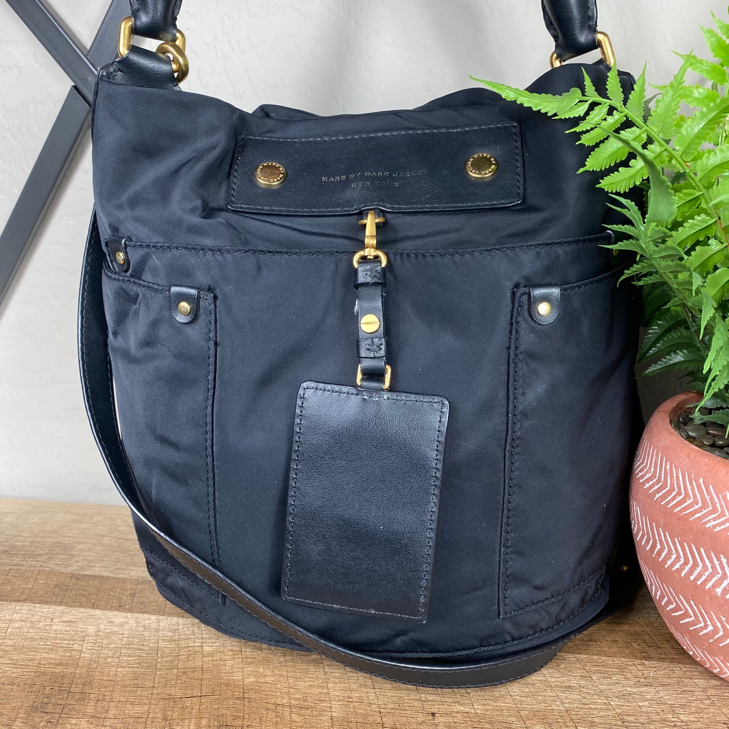 Marc Jacobs Preppy Nylon Hobo Crossbody