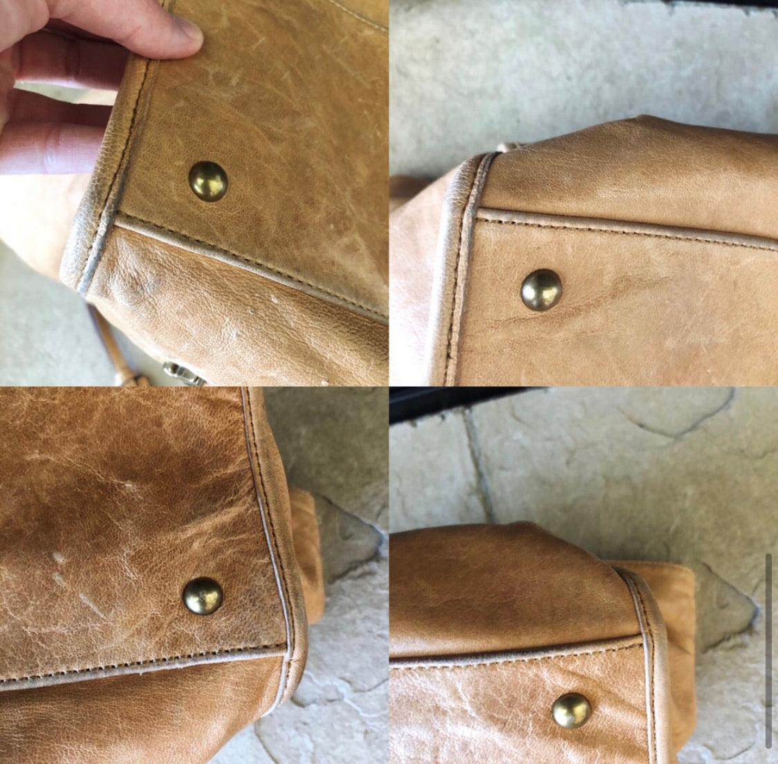 Frye Belle Bohemian Large Leather Satchel
