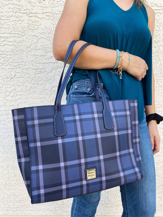 Dooney & Bourke Graham Blue Ashton Tote Bag