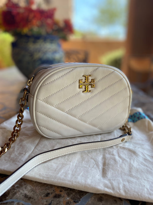 Tory Burch Kira Small Chevron Camera Bag