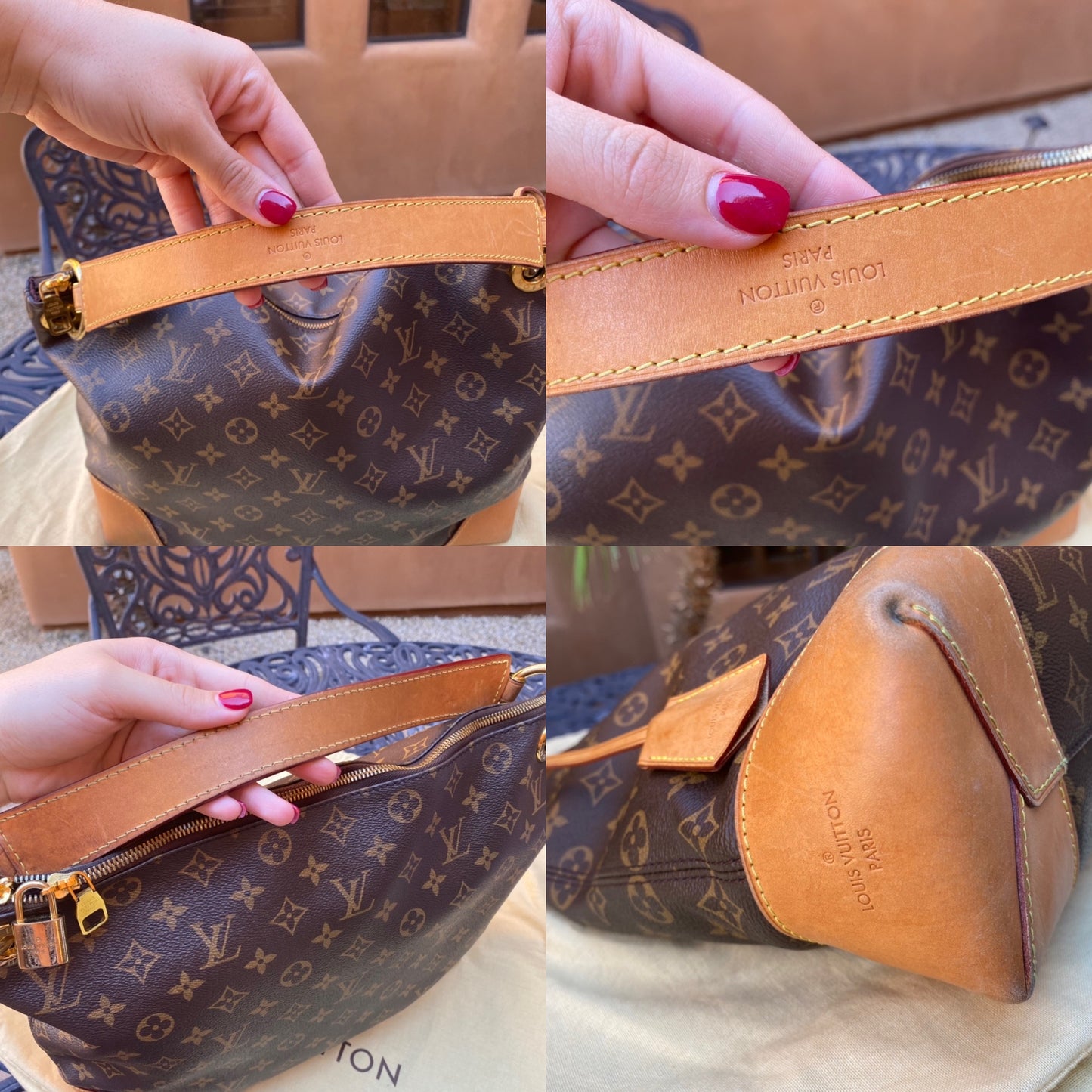 Louis Vuitton Monogram Berri PM Shoulder Bag