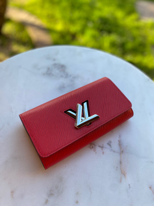 Louis Vuitton Epi Twist Long Wallet