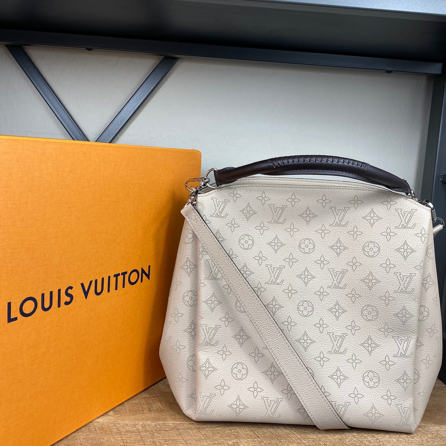 Louis Vuitton Babylone PM Mahina Galet Bag