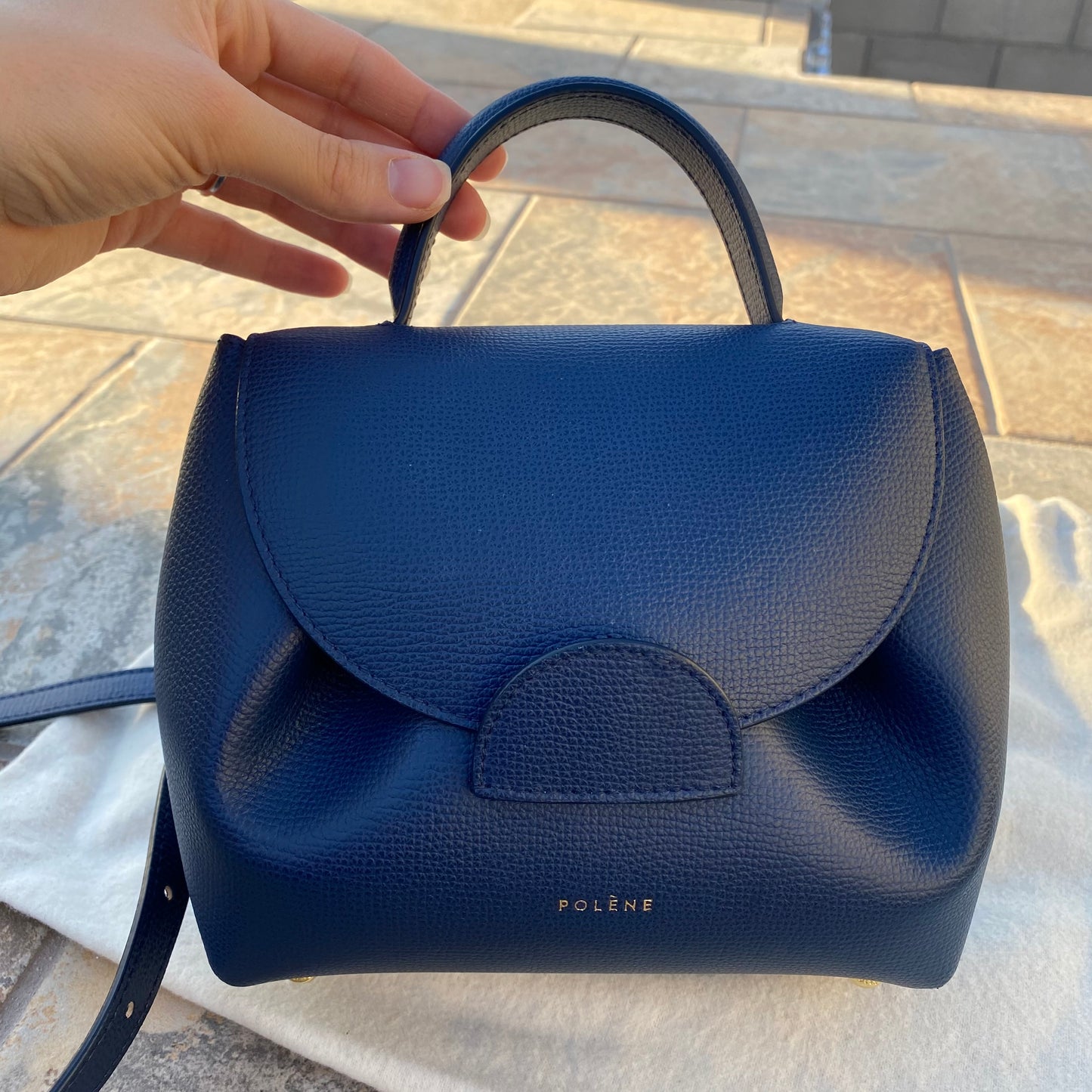 Polène Paris Numero Uno Nano Leather Crossbody
