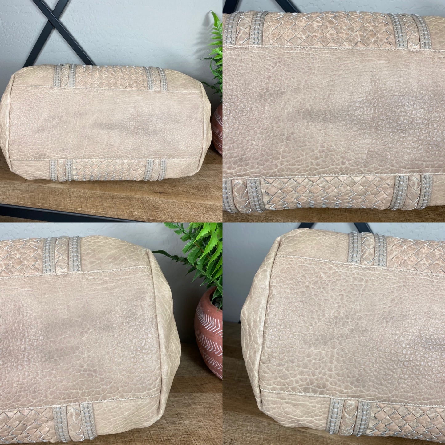 Bottega Veneta Leather Medium Roma Tote