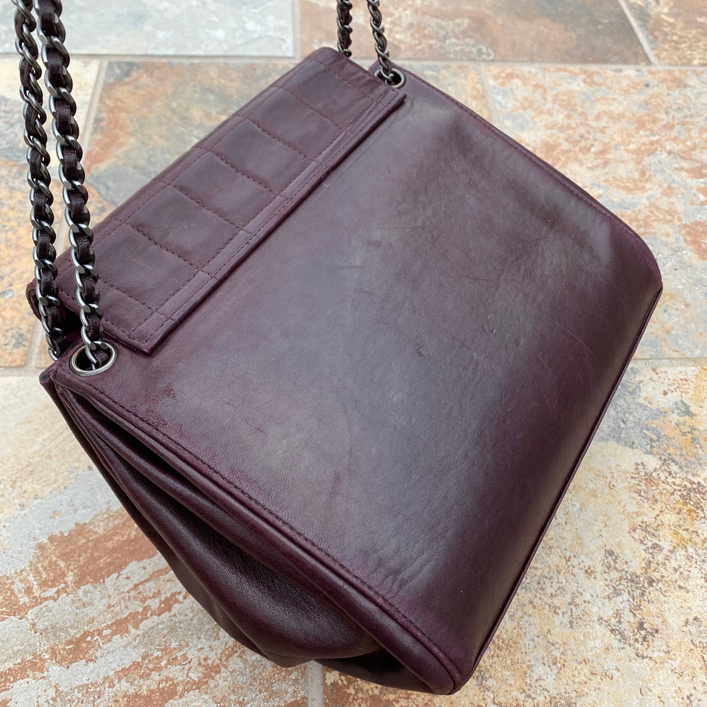 Chanel Vintage Square Quilt Reissue Accordion Flap Bag