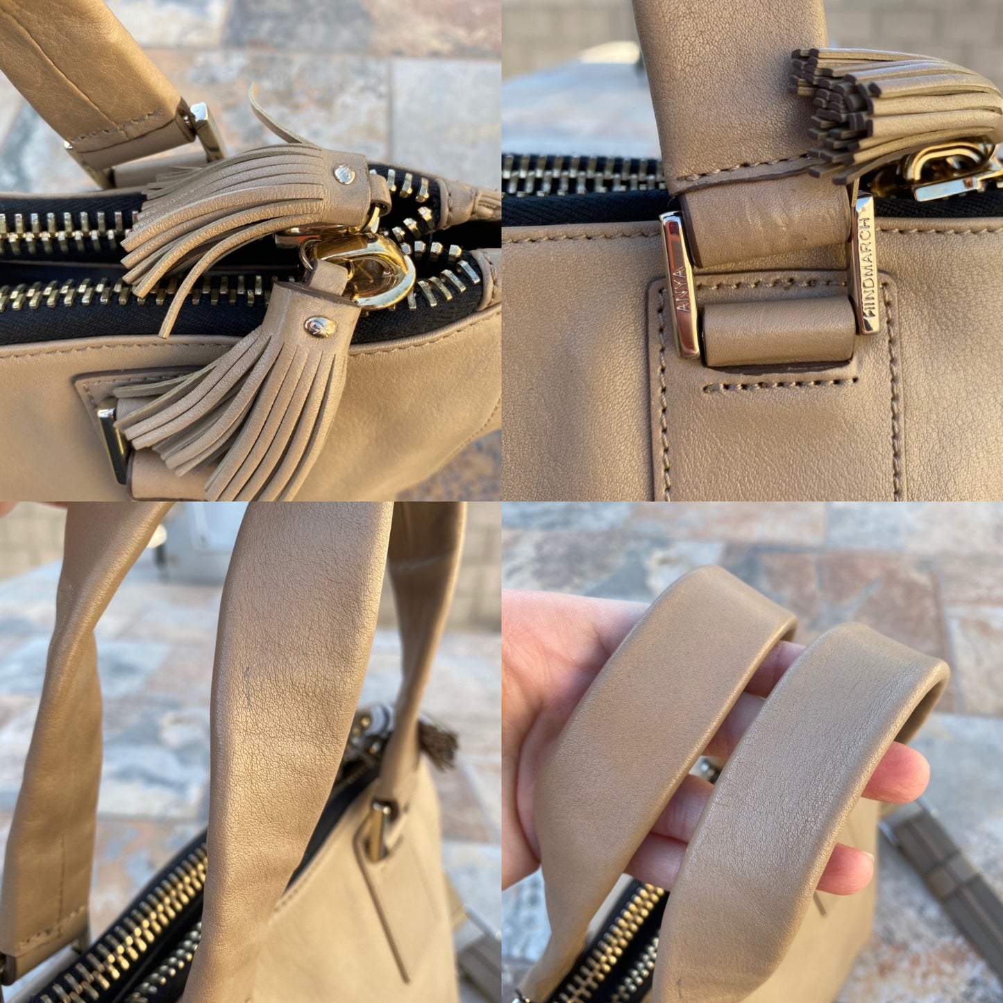 Anya Hindmarch Ebury Leather Zipper Tote