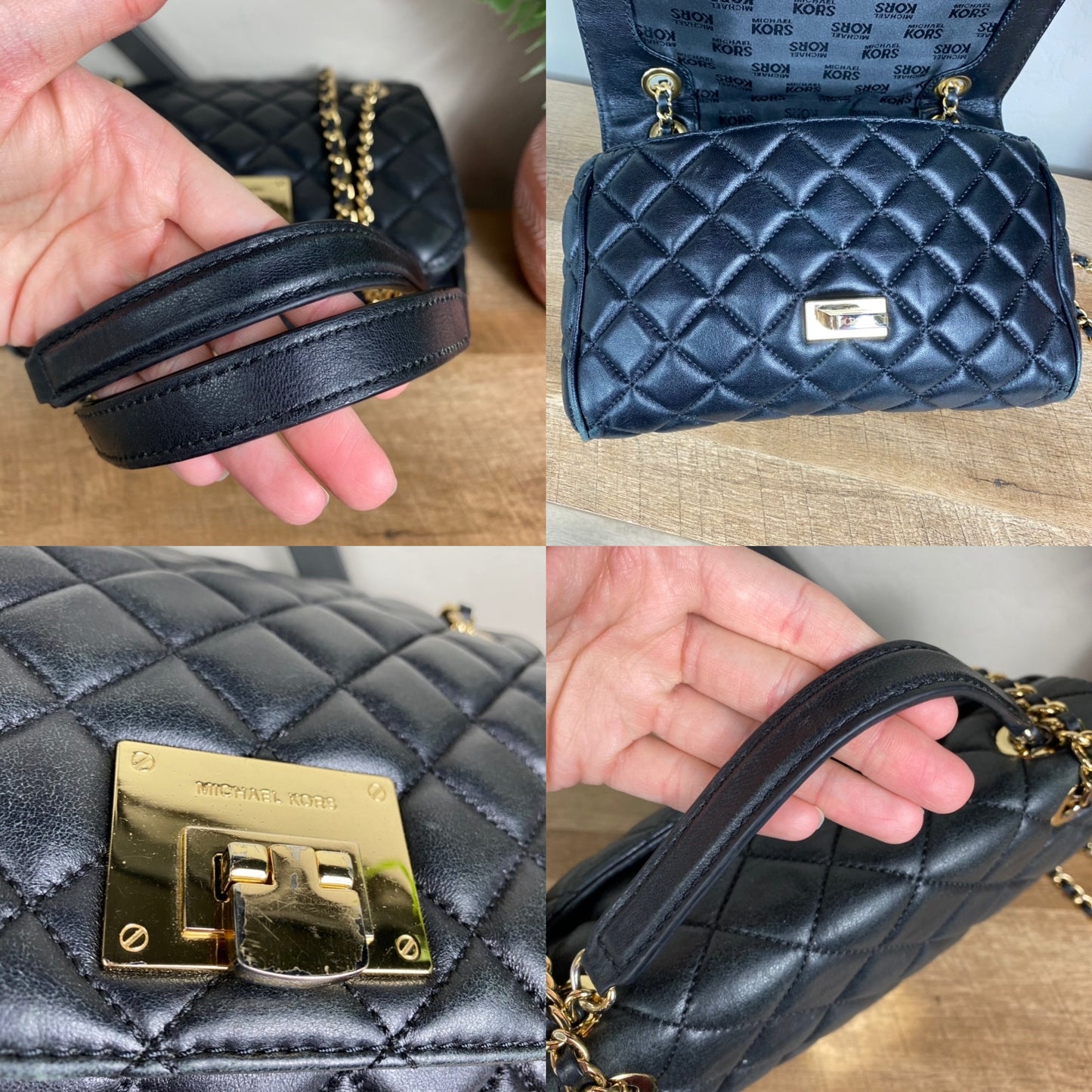 Michael Kors Vivianne Quilted Leather Crossbody