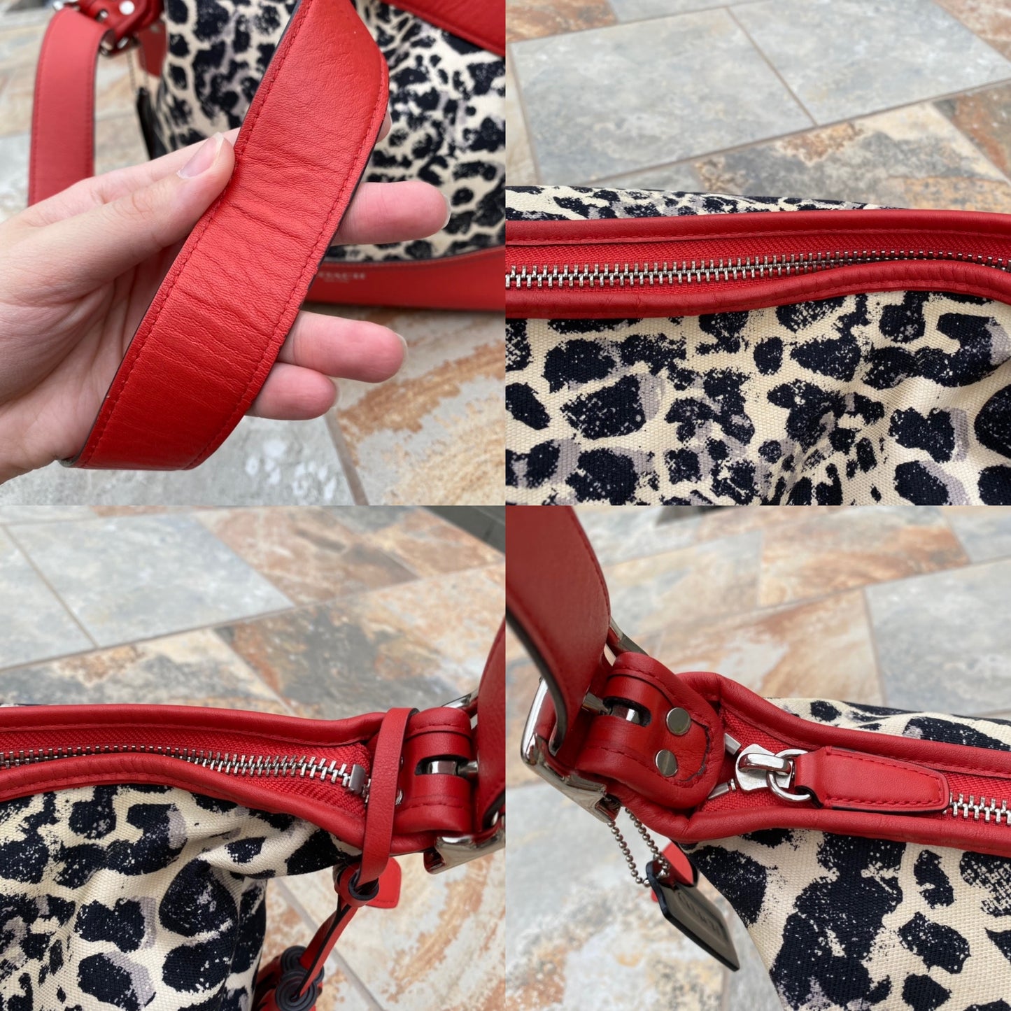 Coach Legacy Ocelot Hobo