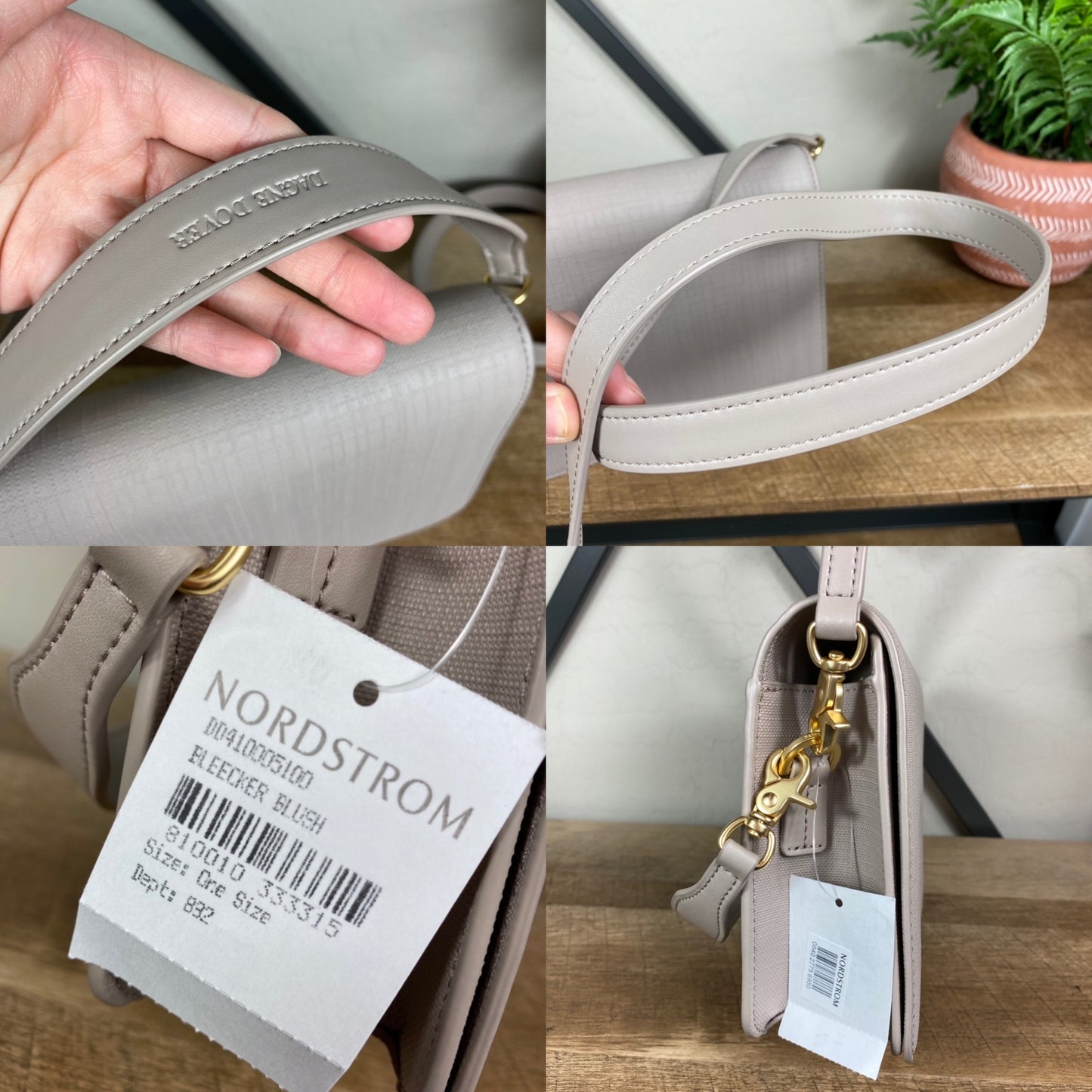 Dagne Dover Epic Coated Canvas Crossbody Bag