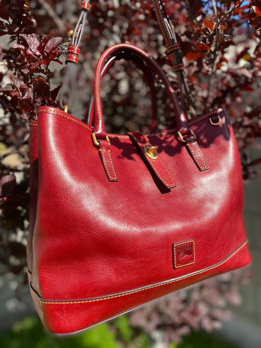 Dooney & Bourke Perry Bordeaux Tote