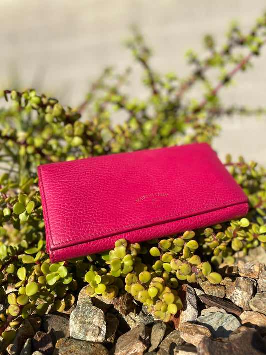 Gucci Swing Leather Continental Wallet