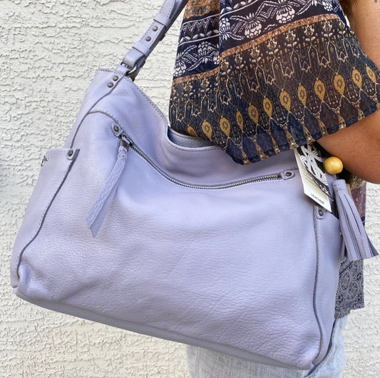 The Sak Keira Leather Hobo Shoulder Bag