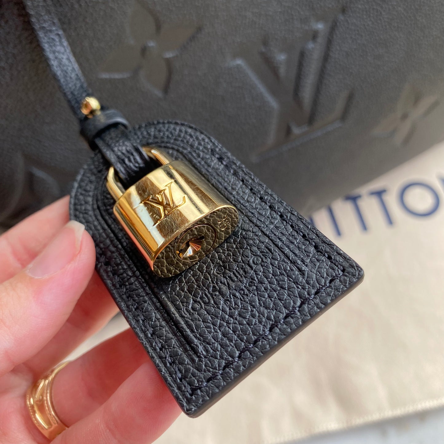 Louis Vuitton Grand Palais Empreinte Leather Tote