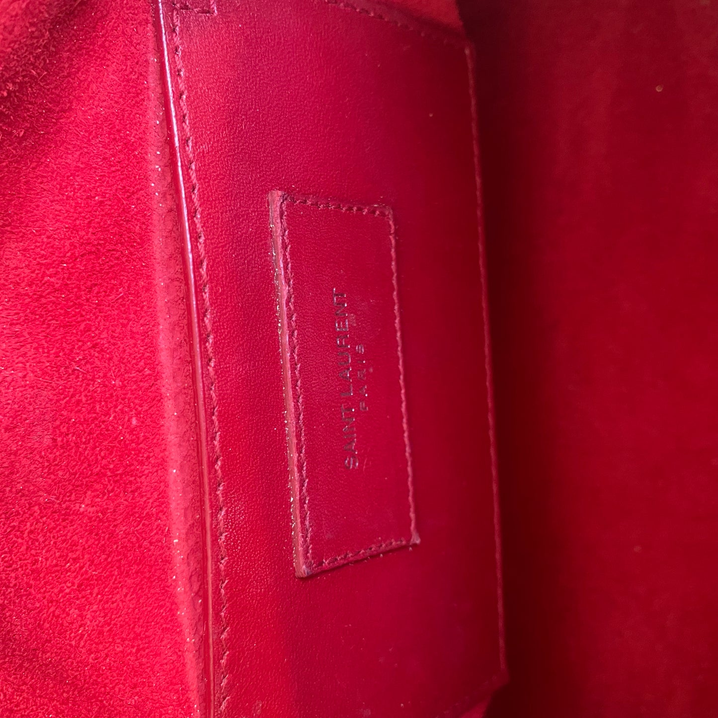 Saint Laurent Classic Baby Studded Leather Duffle