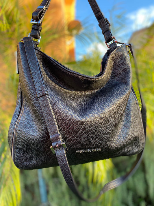 Michael Kors Large Pebbled Leather Shoulder Bag