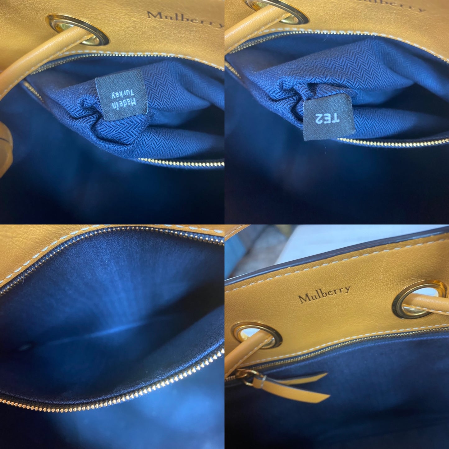 Mulberry Hampstead Silky Calf Leather Bag