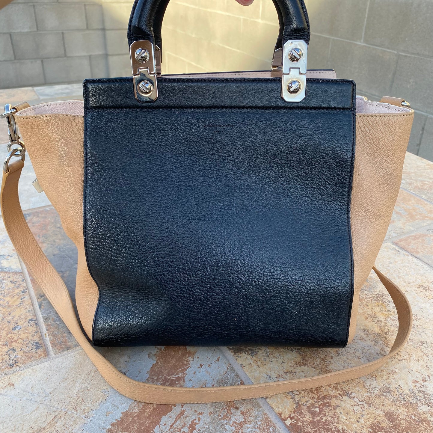 Givenchy HDG Calf Leather Shoulder Bag