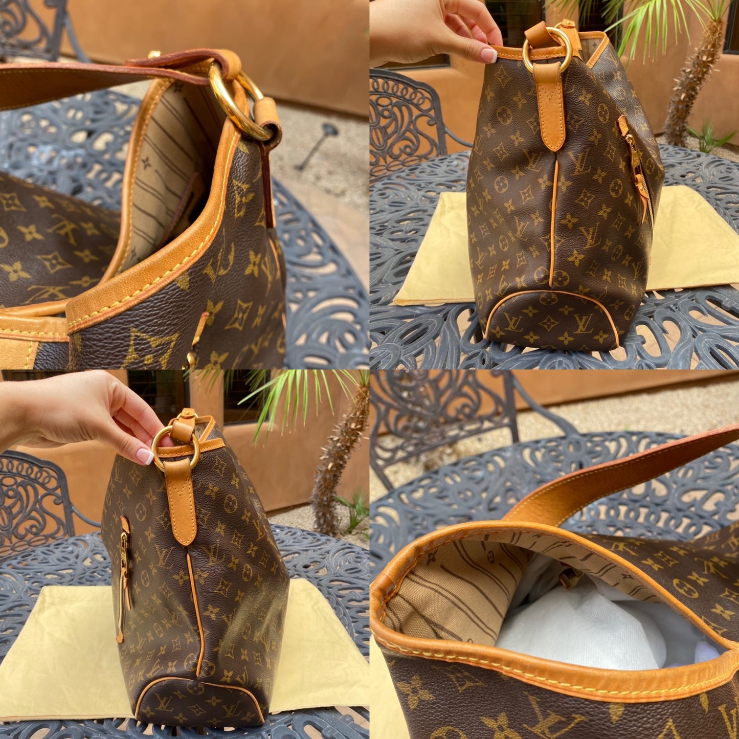 Louis Vuitton Monogram Delightful GM Hobo