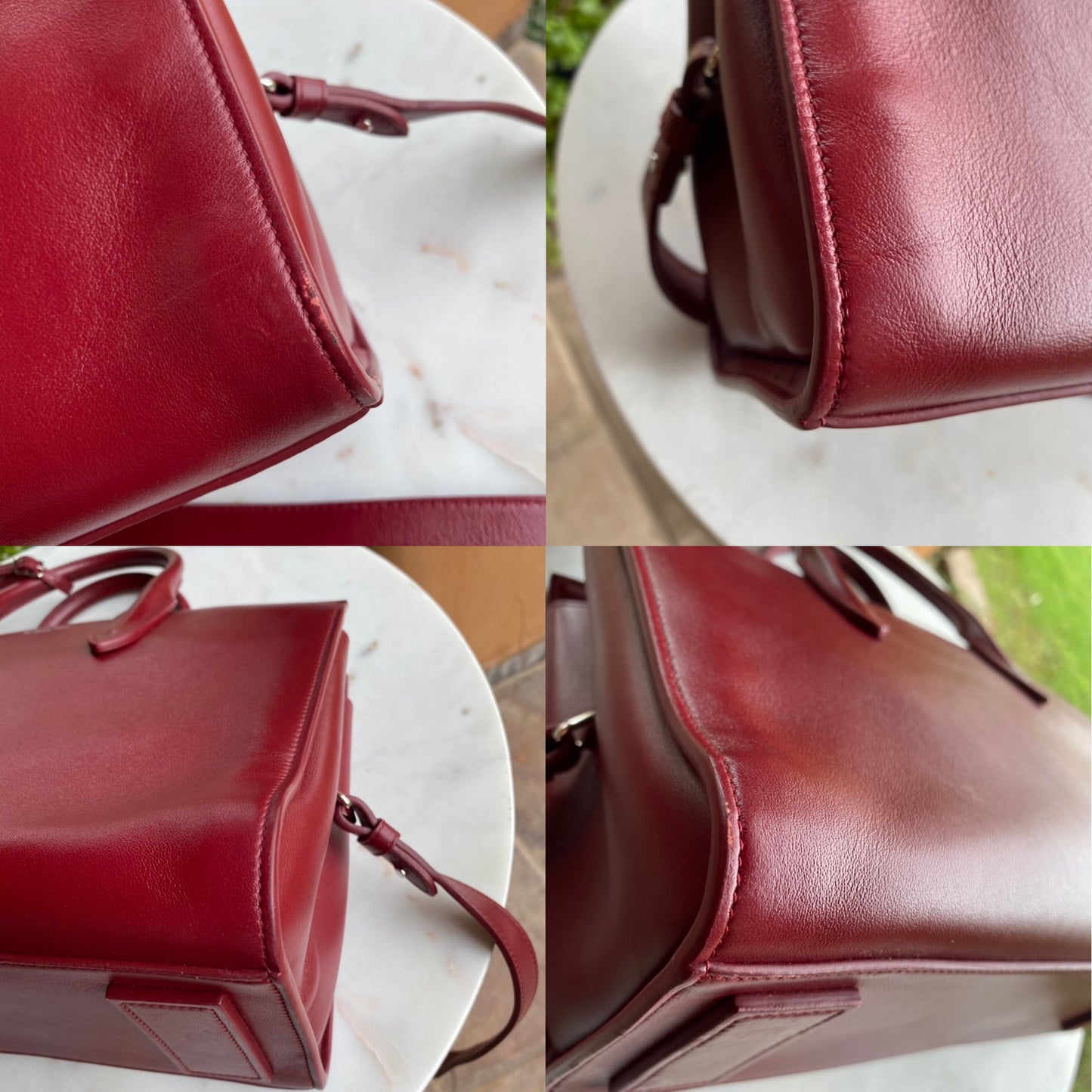 Saint Laurent Medium Jane Leather Shoulder Bag