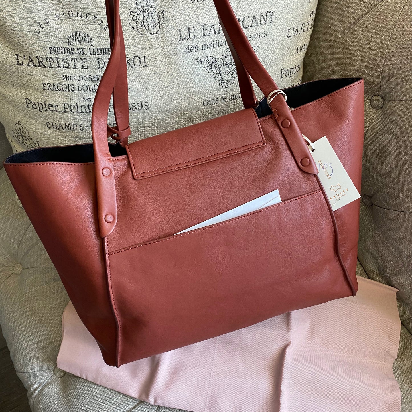 Radley London Florence Terrace Leather Tote
