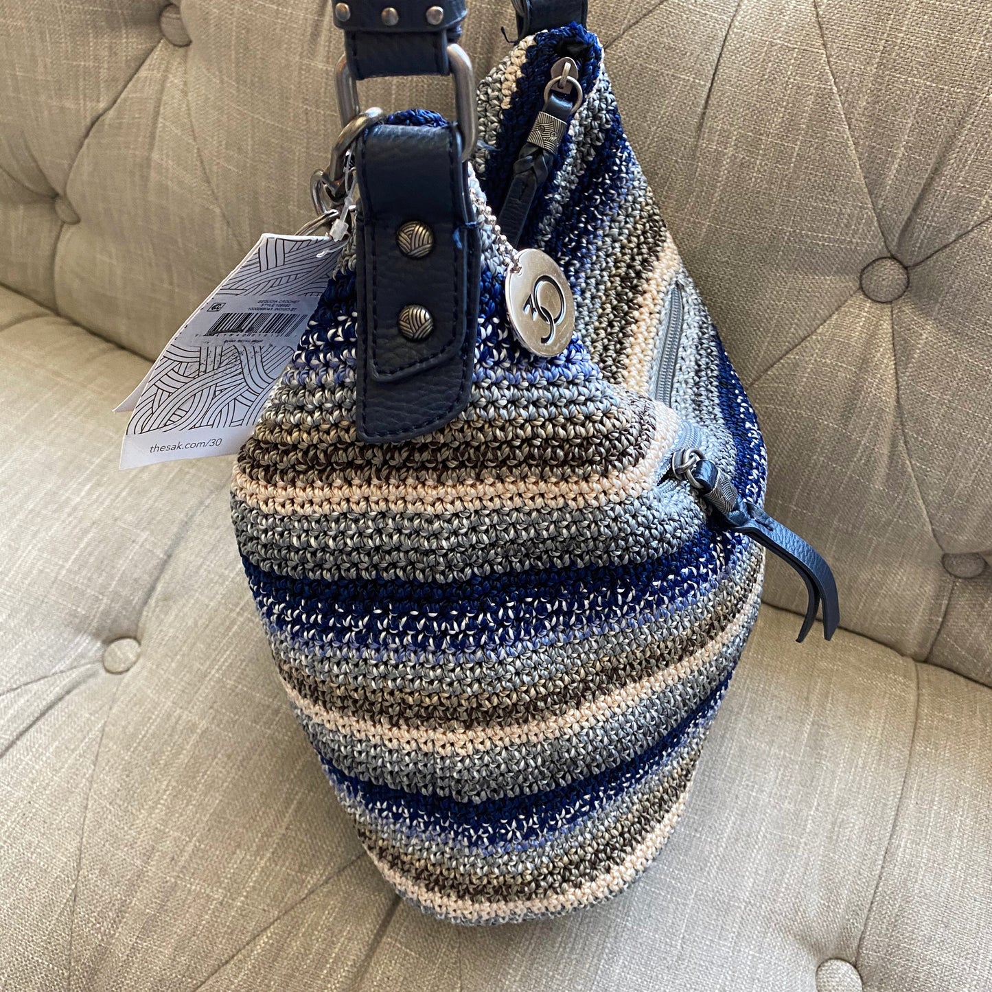The Sak Sequoia Crochet Woven Shoulder Bag
